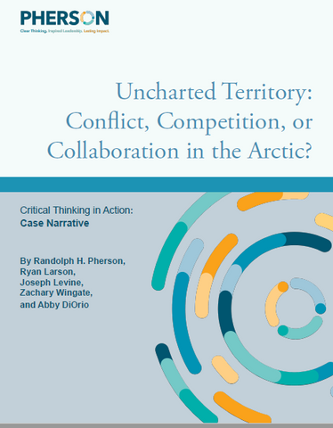 E-PUB: Uncharted Territory: Conflict, Competition, or Collaboration in the Arctic?